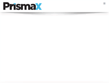 Tablet Screenshot of prismax.be