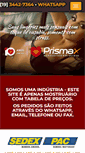 Mobile Screenshot of prismax.com.br